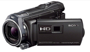 SONY-HDR-PJ810E Camcorder HandyCam, LOWEPRO Carrying Case.