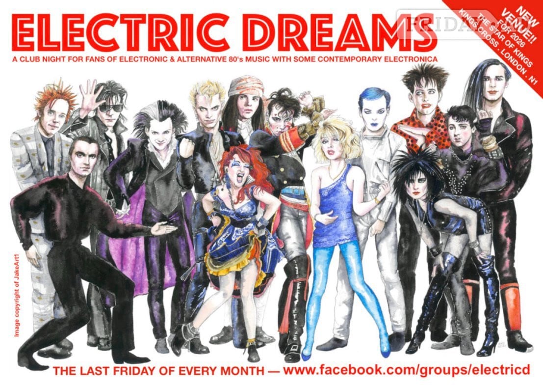 ELECTRIC DREAMS (80s electronic/alternative club)