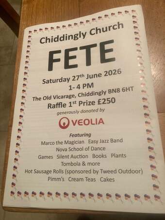 CHIDDINGLY CHURCH FETE