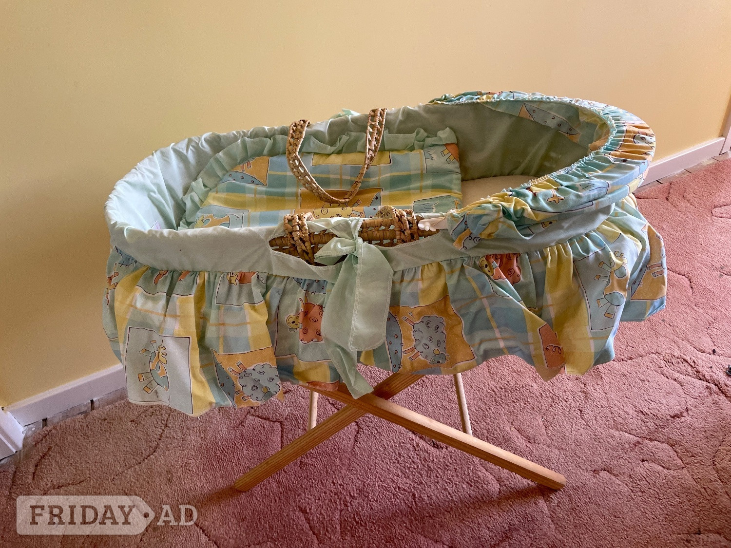 Moses Basket and stand