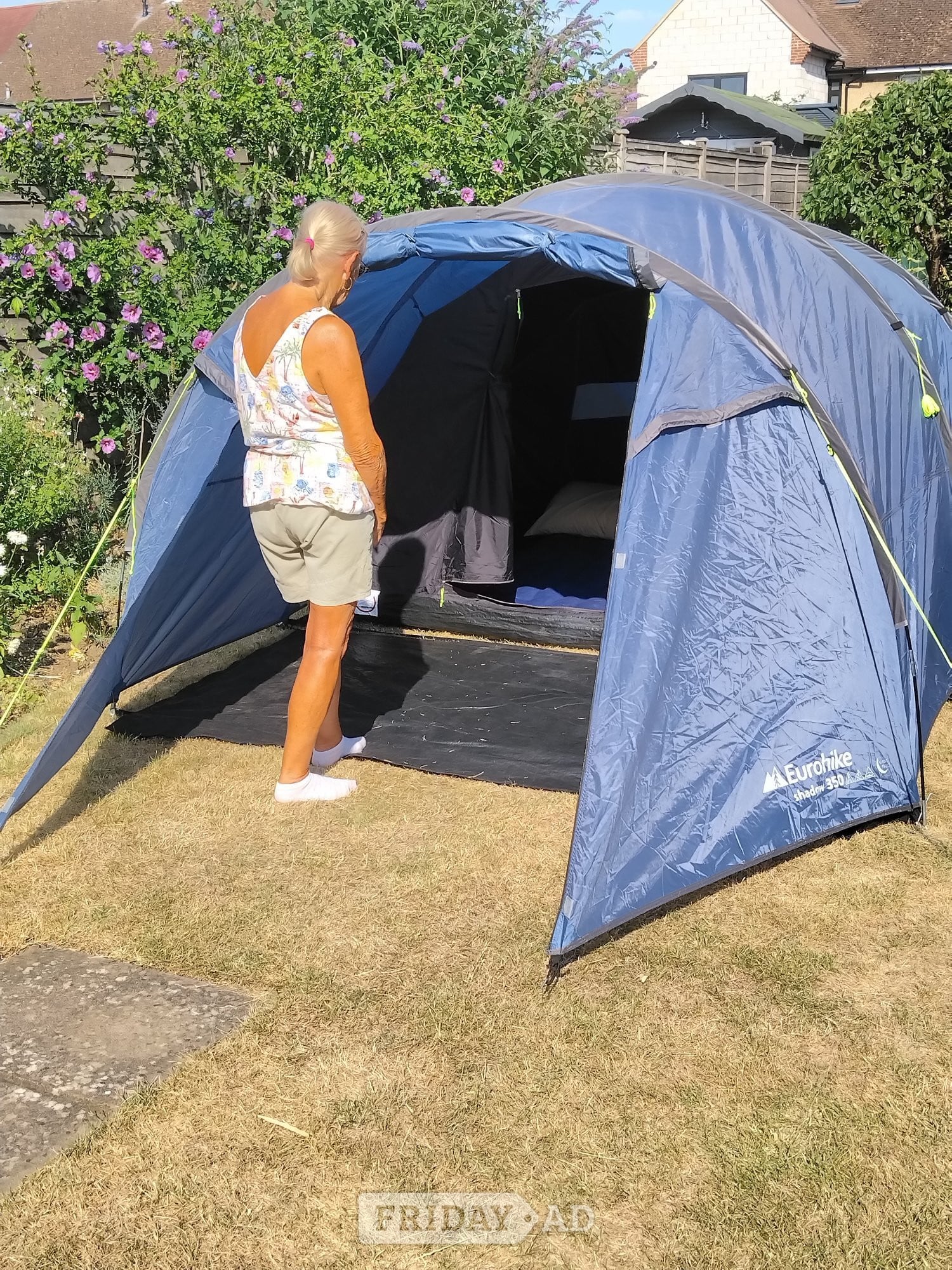 A Eurohike Shadow 350 Nightfall tent