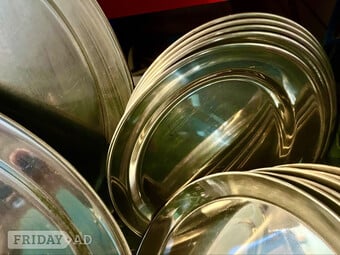 Stainless Steel Buffet Trays 