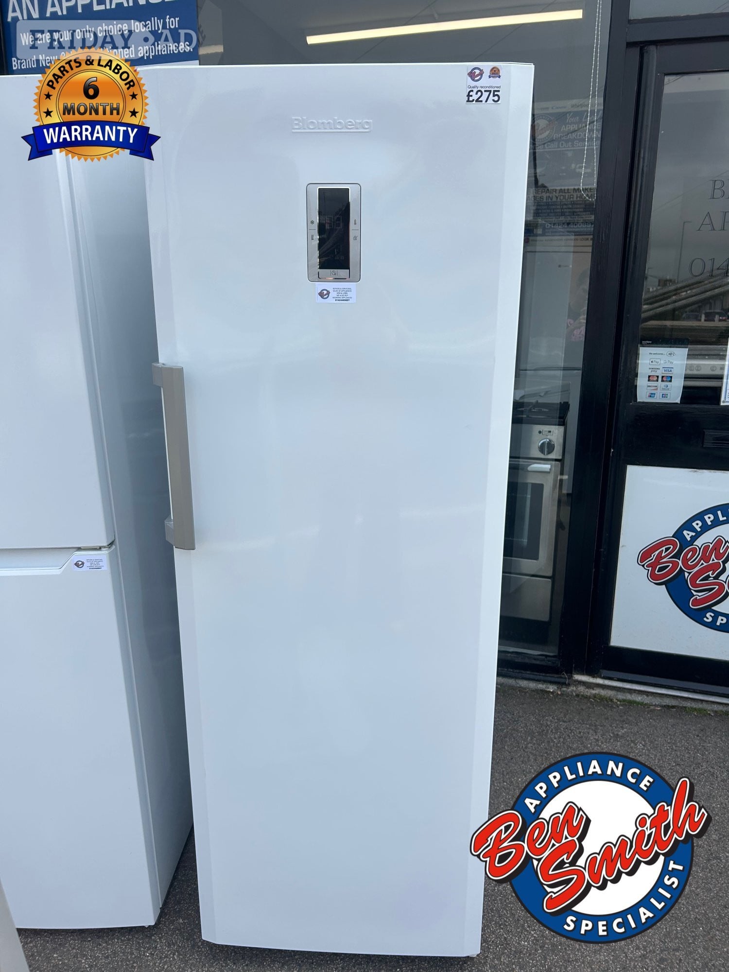 BLOMBERG TALL FREEZER in St. Leonards-On-Sea