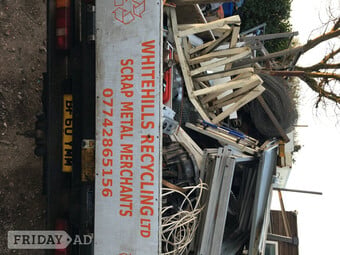 SCRAP METAL WANTED HUNTINGDON STEEL FREE COLLECT COPPER BRASS CABLE PURCHASED 