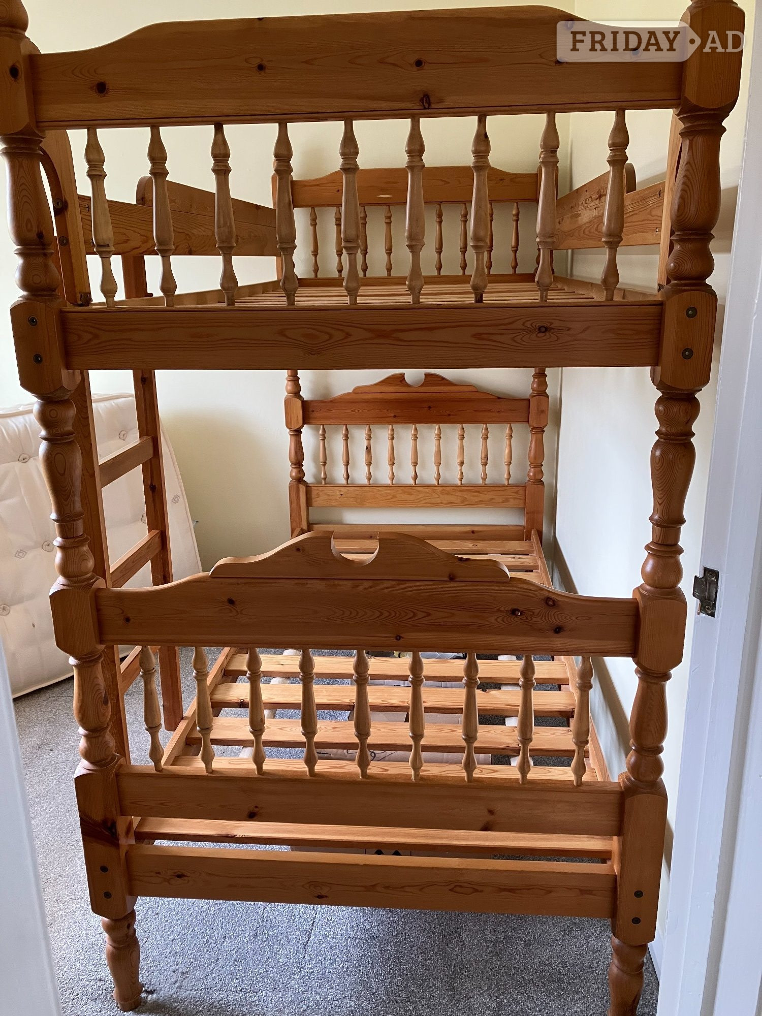 Good Quality Pine Bunk Beds Well Built - Furniture