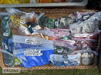 Quality Mosaics pieces, 50p a bag