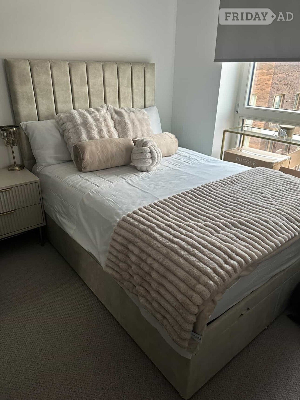 Birmingham Brand New King Size Divan Bed – Optional Mattress – COD