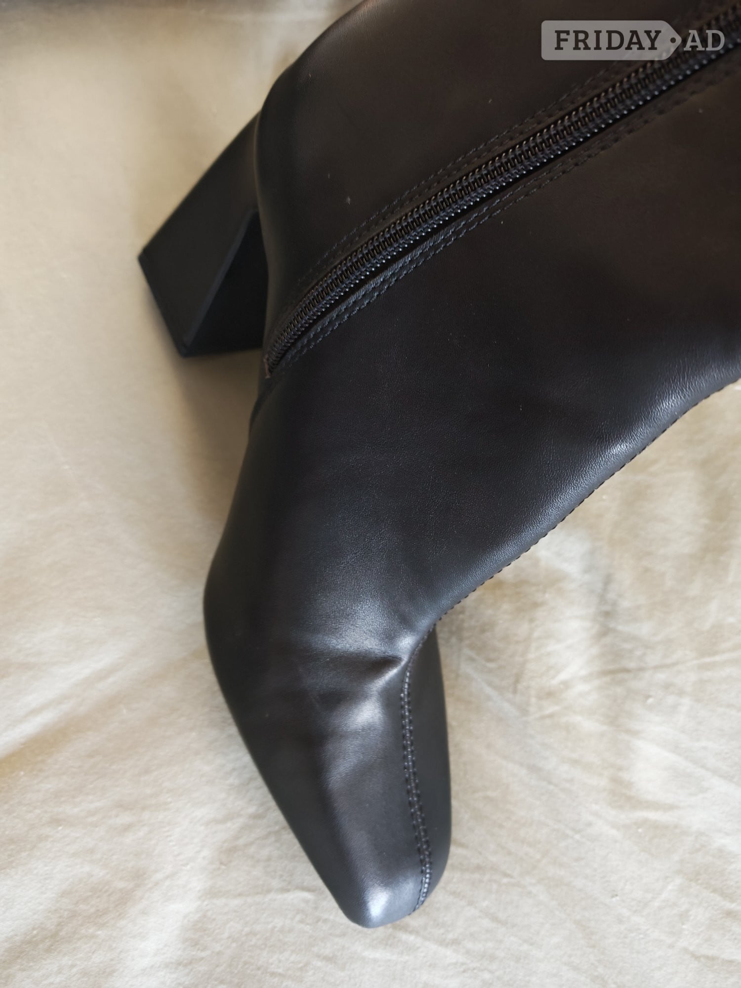 Horley Zara Womens Over The Knee High Boots - Black