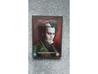 Brand new in packet Sweeney Todd DVD