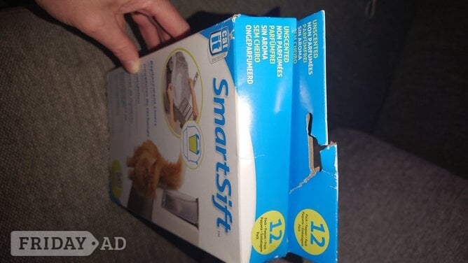 Weston-Super-Mare 2 packs of Catit SmartSift replacement liners 47L x 39W x 25H cm