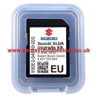 SUZUKI SLDA NAVIGATION SD CARD 2022/23 FULL EUROPE,
