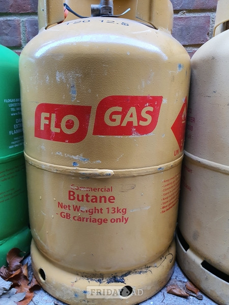 FULL FLOGAS BUTANE 21MM GAS BOTTLE 13KG (FULL) £90 - Heating & Cooling in Banstead