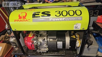 Pramac ES3000 Petrol Generator powered by Honda.