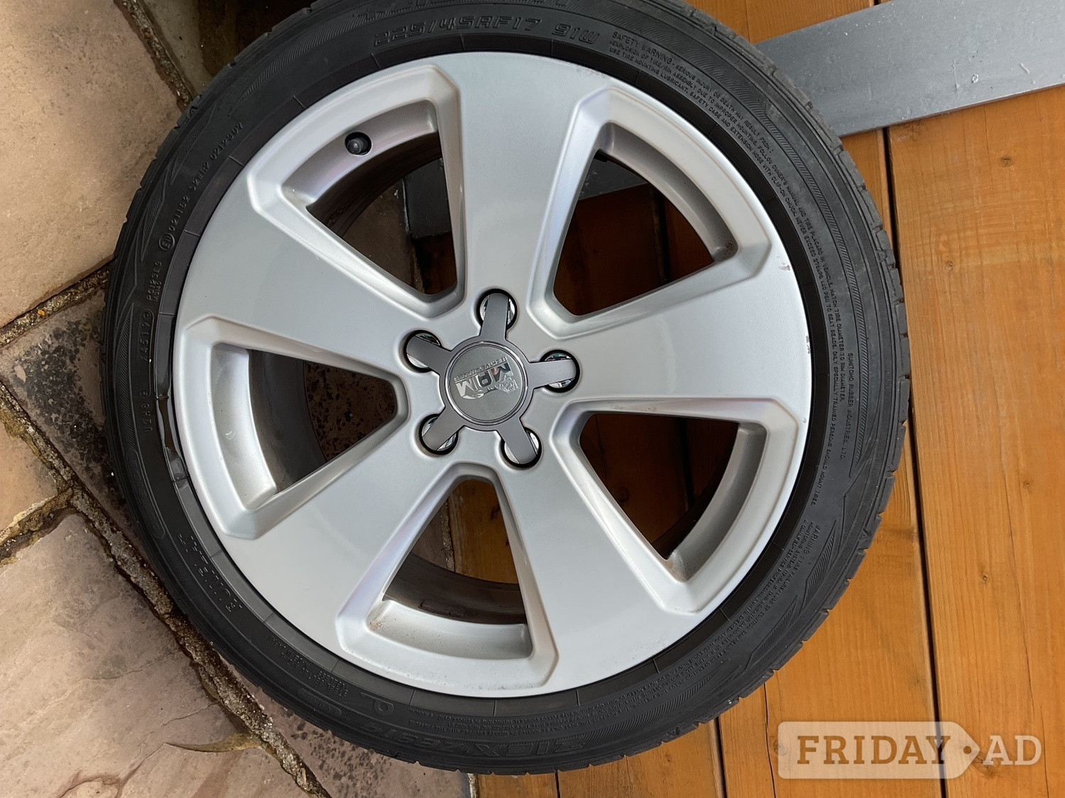 Audi A3 x 4 Alloy wheels - Parts & Accessories in Brighton