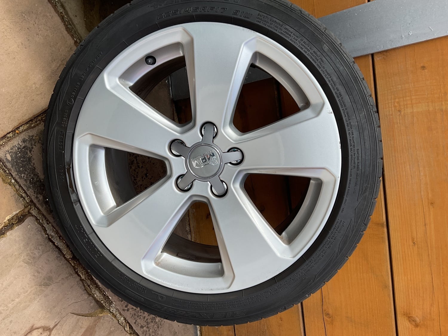 Audi A3 x 4 Alloy wheels - Parts & Accessories in Brighton