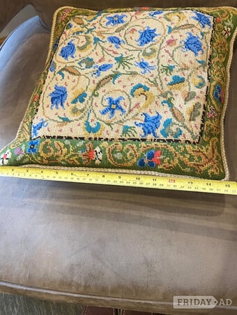 Ehrman Cushion  ‘ Illuminated Manuscript’ Candace Bahouth 