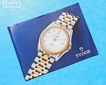 Tudor vintage watch owners booklet. In English language.