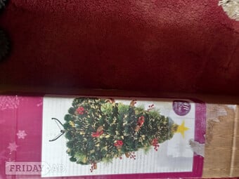 4FT Fibre Optic Berry and Cone Christmas Tree was £45.00 now £25.