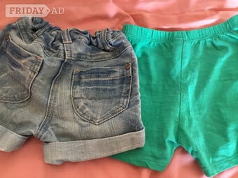 Girls 12-18 months shorts