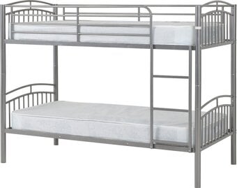 VENTURA METAL SILVER BUNK ONLY