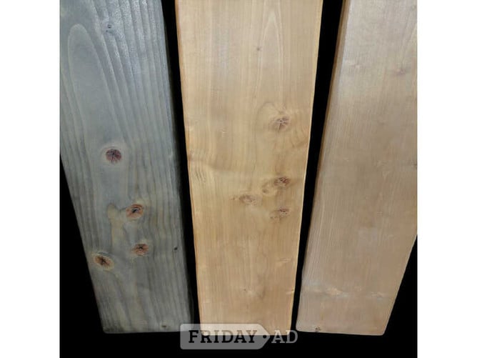 Rustic Oak Effect Shelves 50mm x 200mm (approx) Up to 3m long. - Home Decor in Wigan