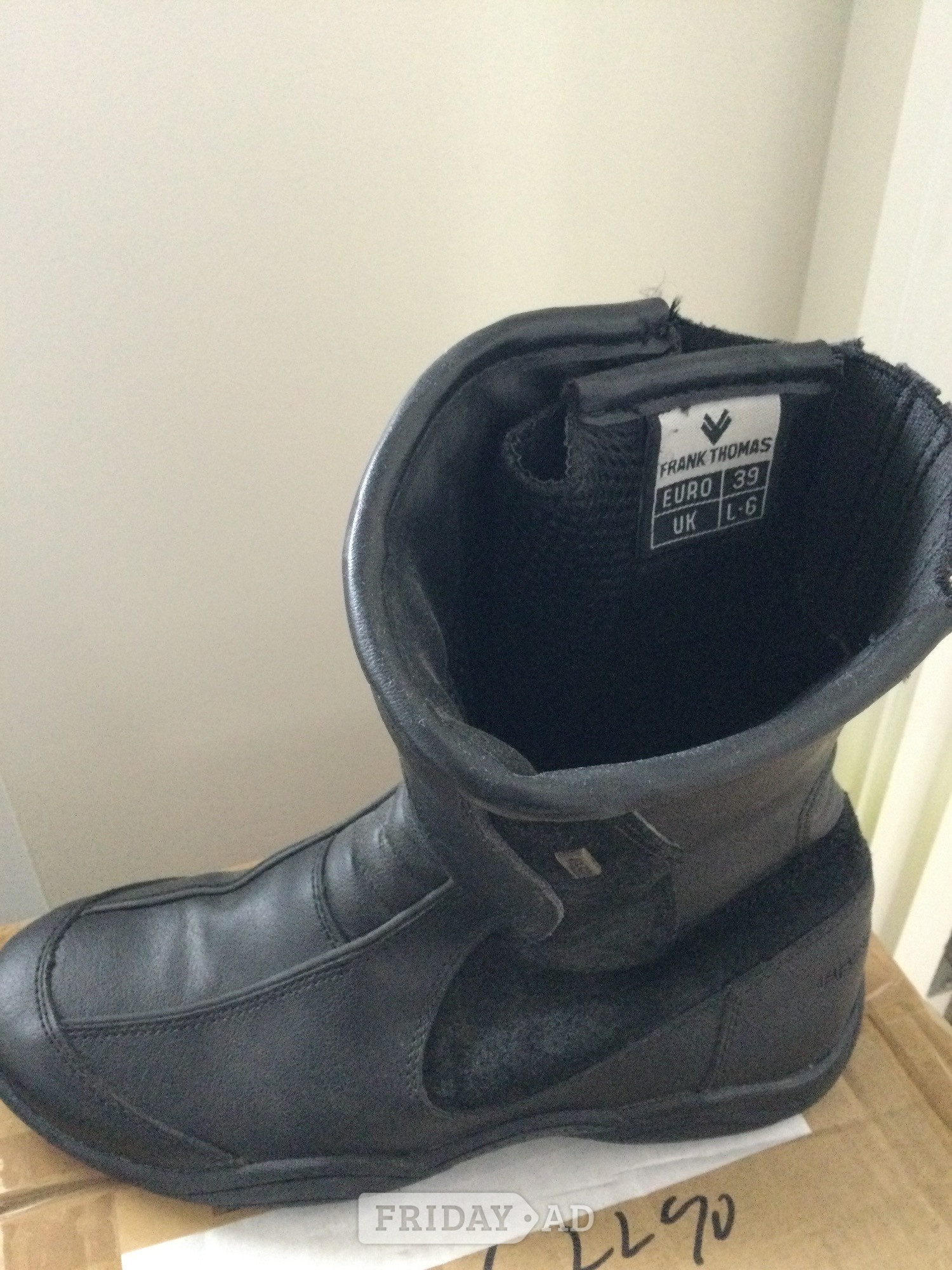 Frank Thomas woman’s motor cycle boots