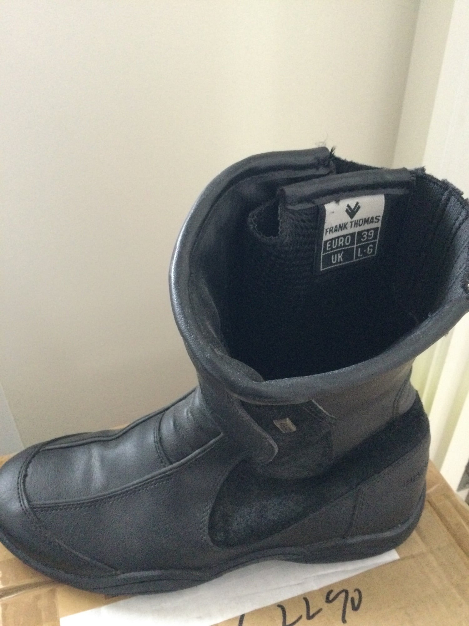 Frank Thomas woman’s motor cycle boots