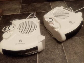 3 new floor heaters-job lot