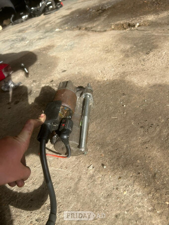 Starter Motor Removed from VW Scriorro 2010