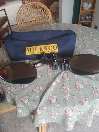 Milenco towing car mirrors 