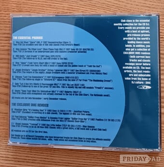 DMC Strictly DJ Only CD Album Club Class Volume 3.
