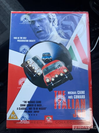 The Italian Job DVD/ Unopened