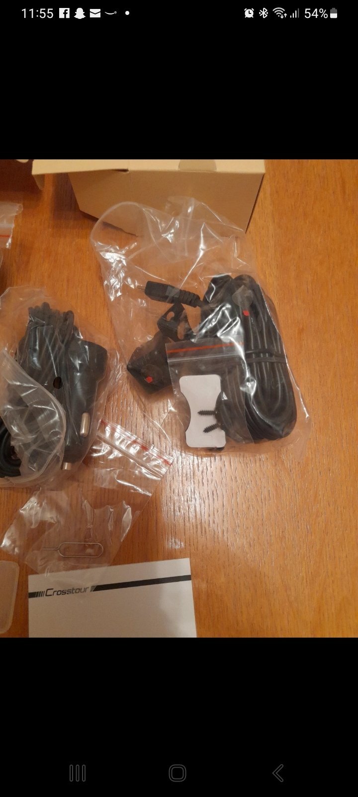 Crosstour Car Recorder CR350-DUAL Camera - Tv, Audio & Cameras in Worthing