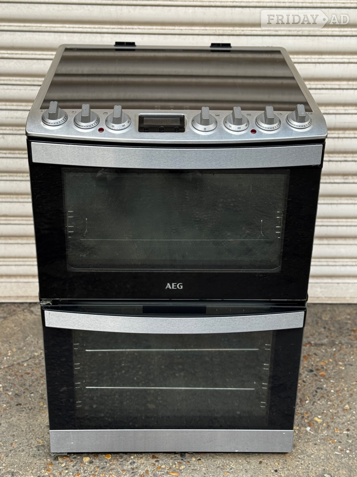AEG induction electric cooker 60cm stainless steel 3 months warra