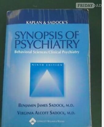 Book. Synopsis of Psychiatry, Behavioral Sciences/clinical. 