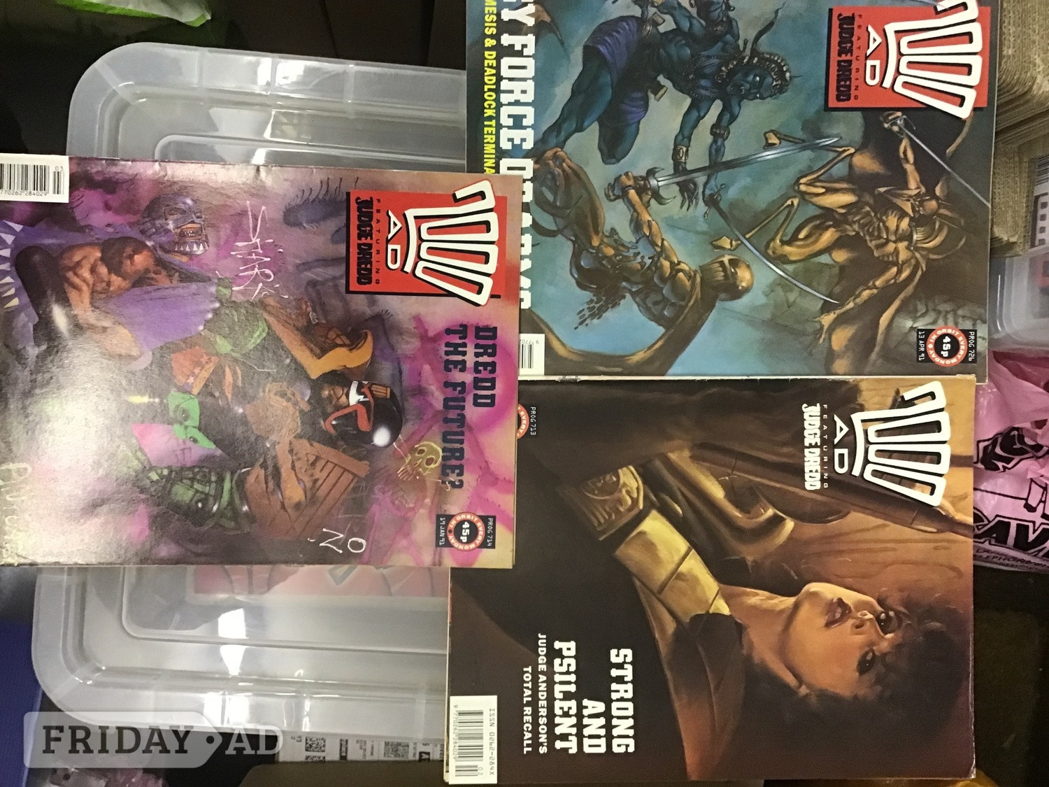 Aylesbury 2000AD Comics (420 Assorted Copies)