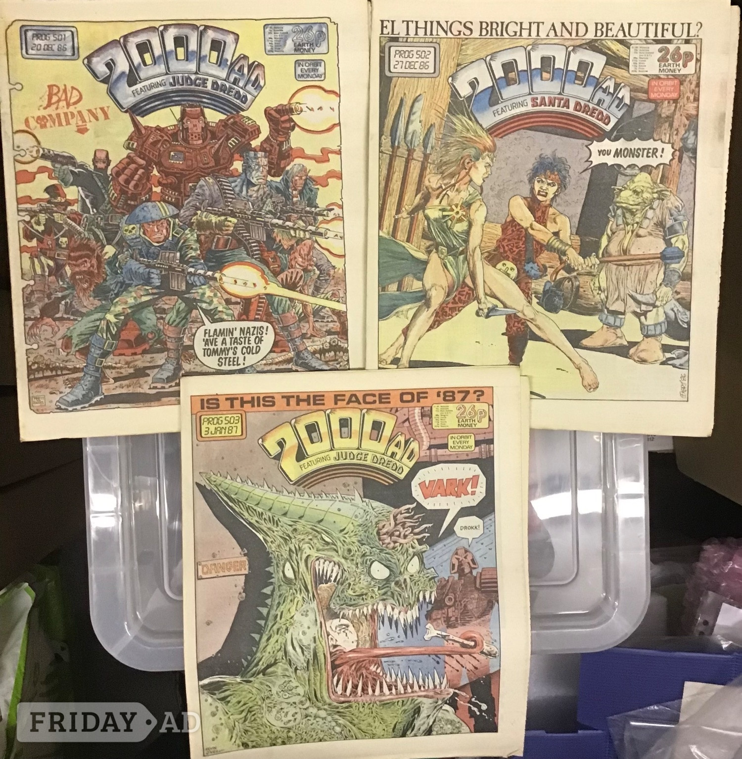 2000AD Comics (420 Assorted Copies) - Antiques & Collectables