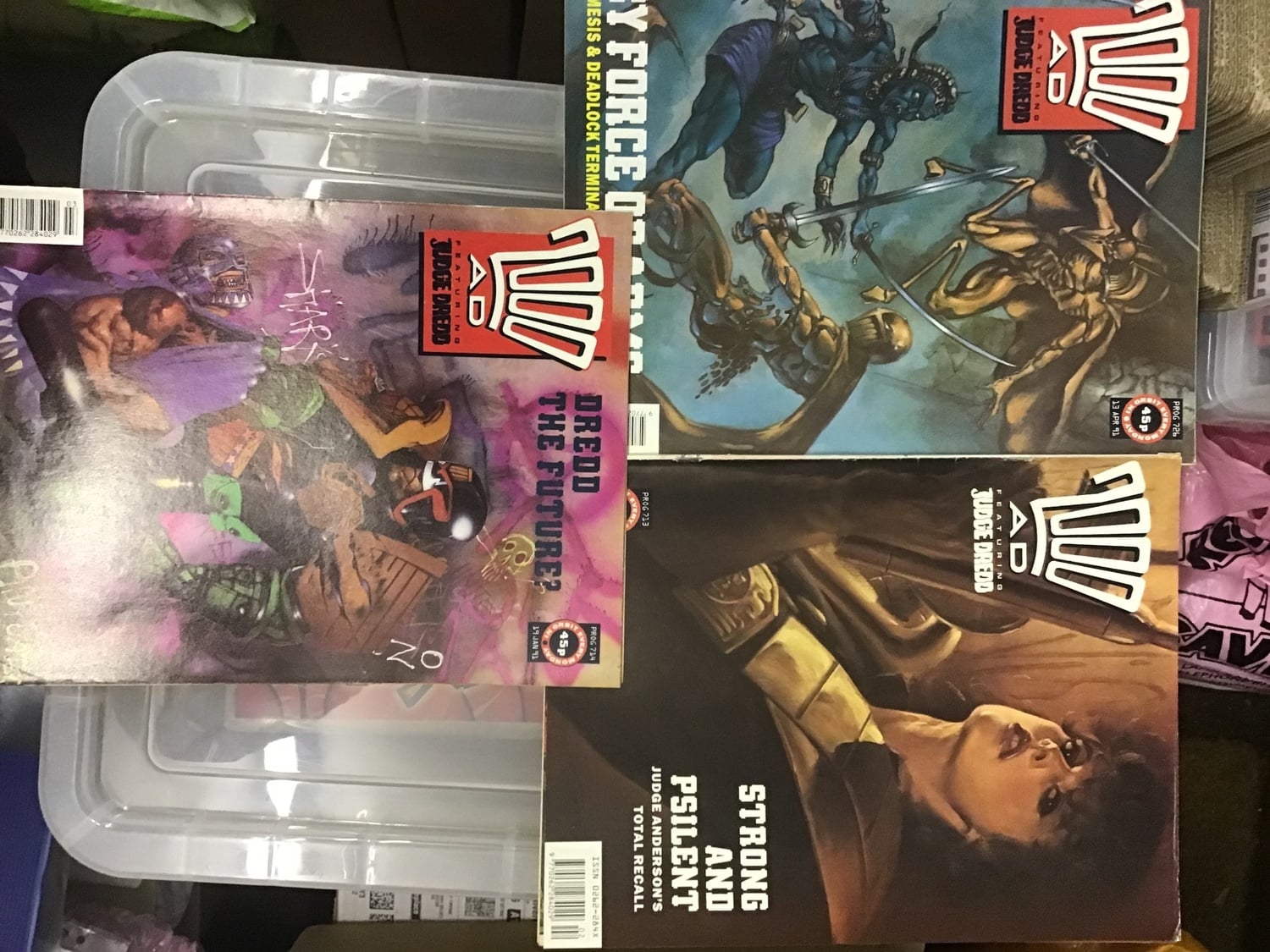 Aylesbury 2000AD Comics (420 Assorted Copies)