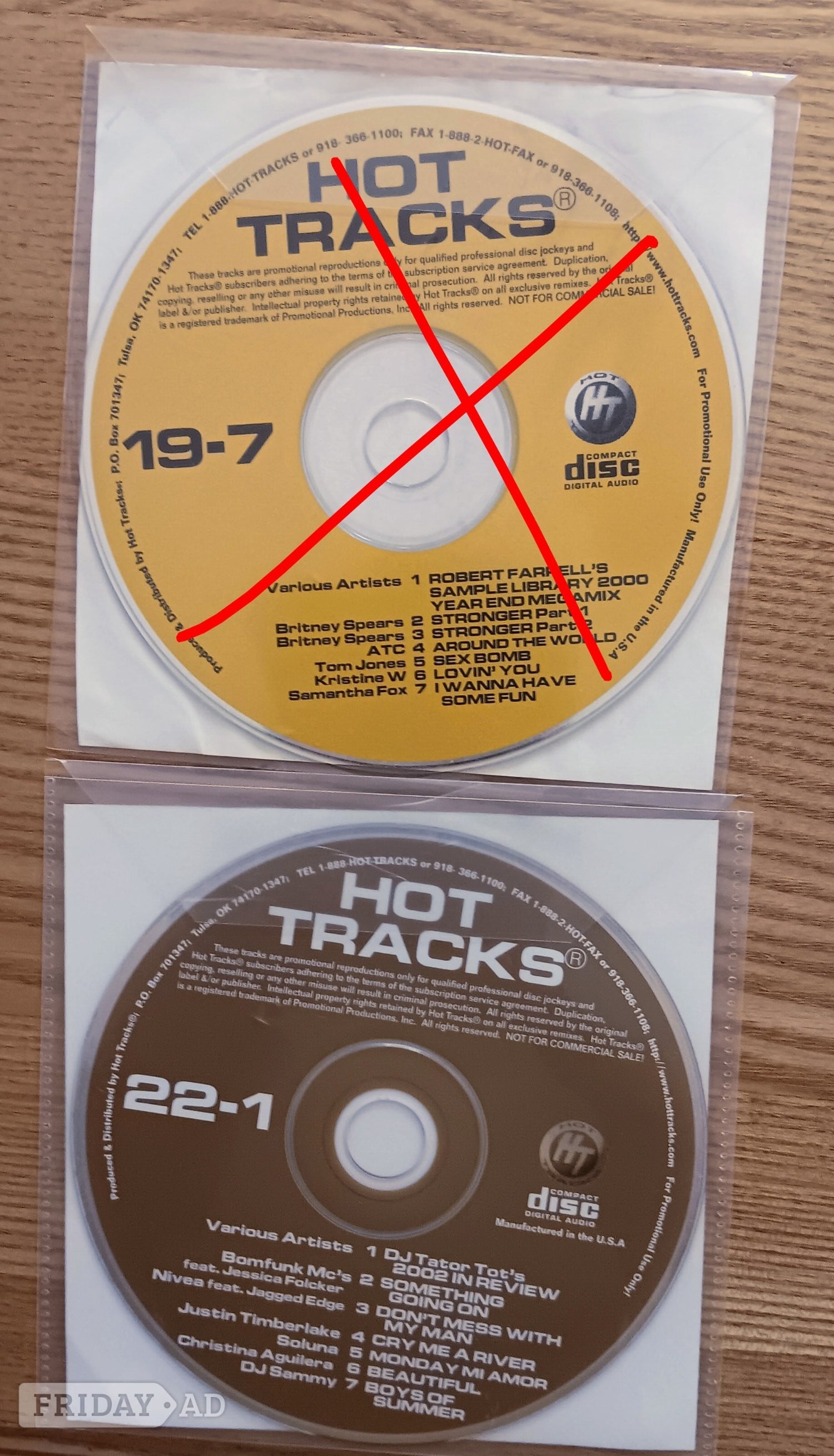 Rotherham 3 Hot Tracks Promo CDs.  