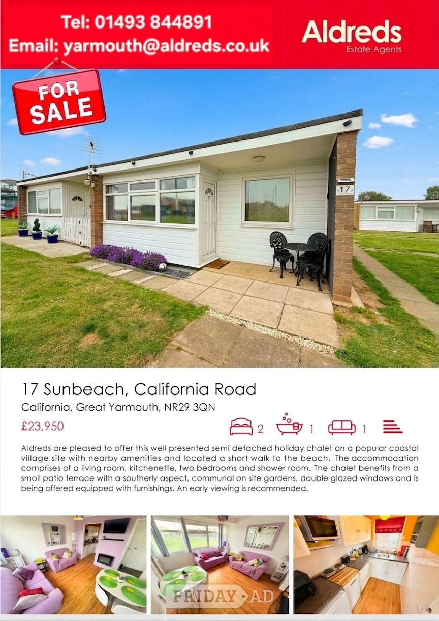 Chalet in California Scratsby. in Norwich