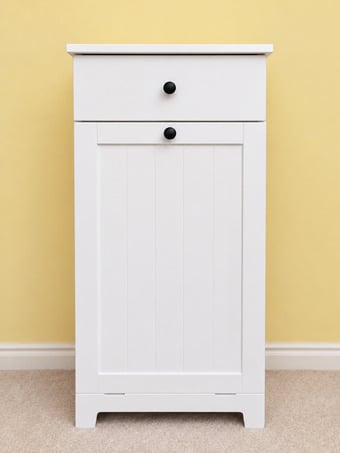 New and Professionally Assembled Bathroom Cabinet