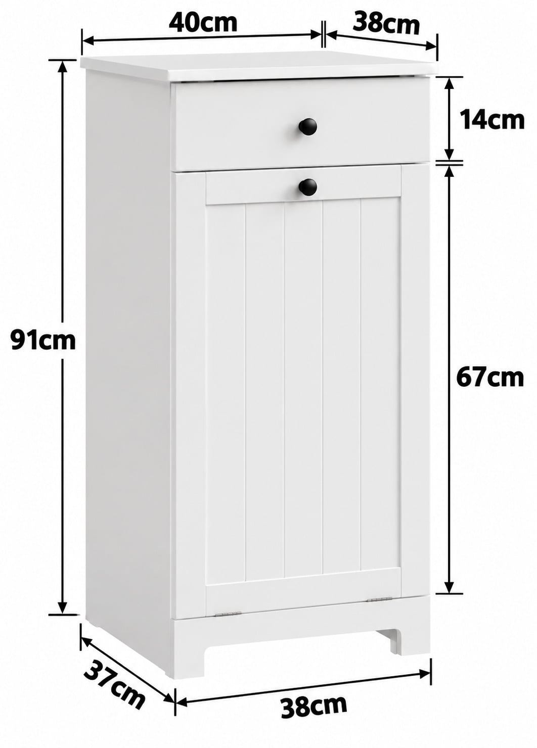New and Professionally Assembled Bathroom Cabinet - Furniture in Peterborough