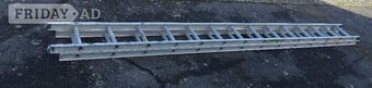 ABRU Double Extending Starmaster Aluminium Ladder