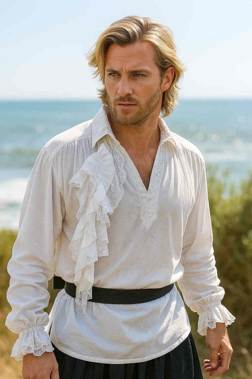 Pirate Shirt for Men | TudorDressing