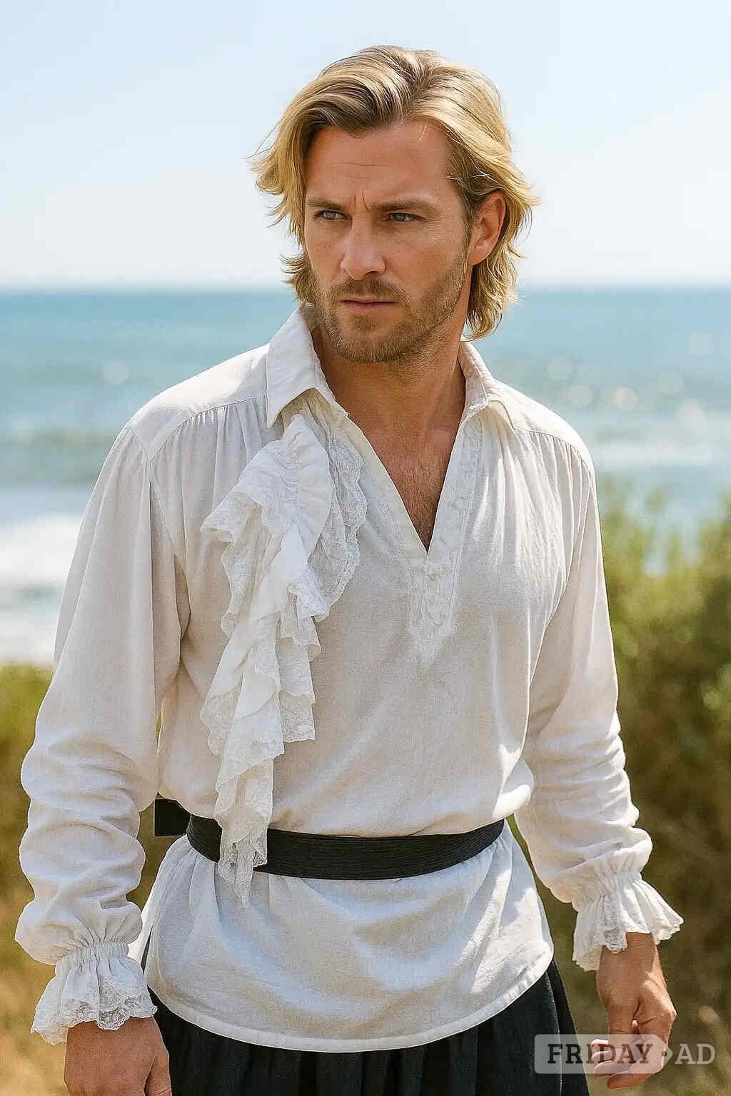 Pirate Shirt for Men | TudorDressing