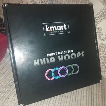 Boxed weighted kmart hula hoop