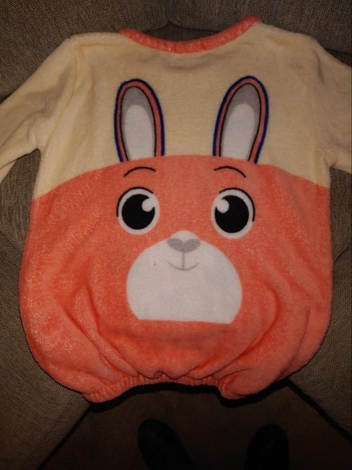 New Flannel Women Rabbit Pyjama set pink and cream - Clothing, Footwear & Accessories in Weston-Super-Mare