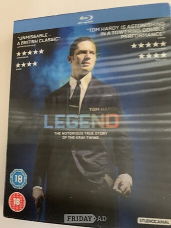 The Legend The Kray Twins Blue Ray