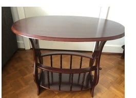 Occasional table 23” X 15” X 20.5” high. Calls only