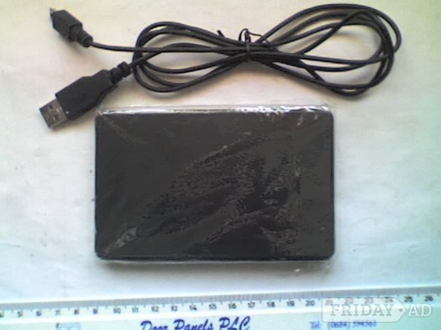 BLACK 2.5" 120Gb External Pocket Hard Drive , USB Interface  & Cables - D